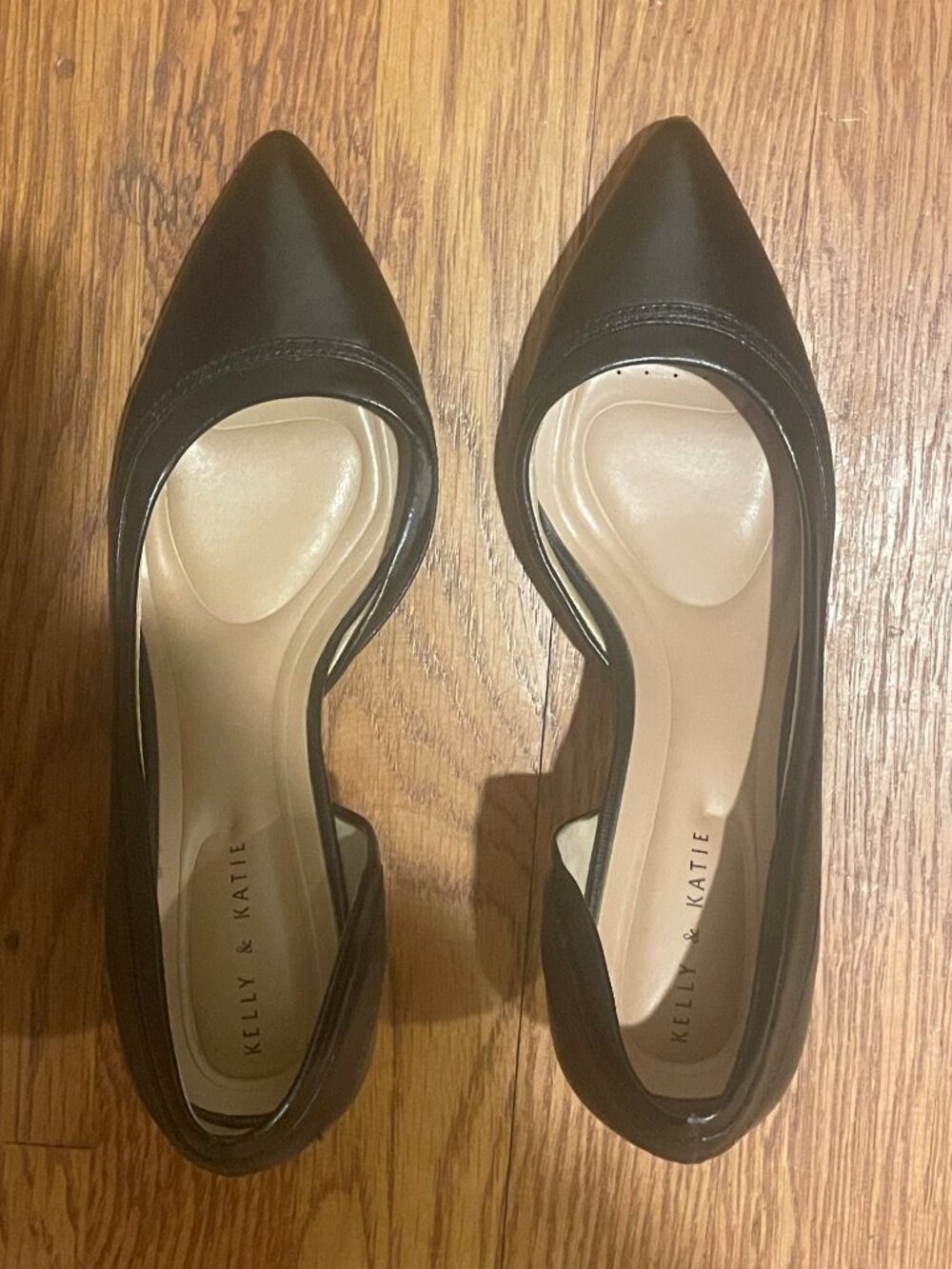 Black Kitten Heels - Picture 2 of 2